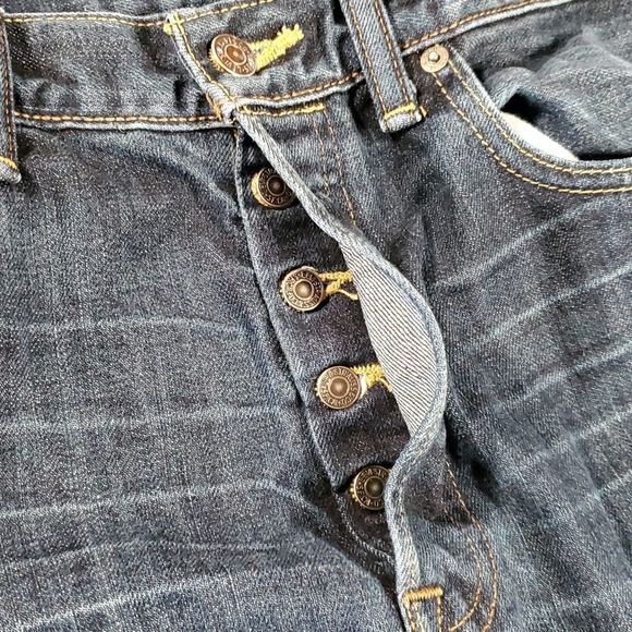 Men's Levi's 501‎ Buttonfly Straight Jeans 34 x 34 - Picture 13 of 15